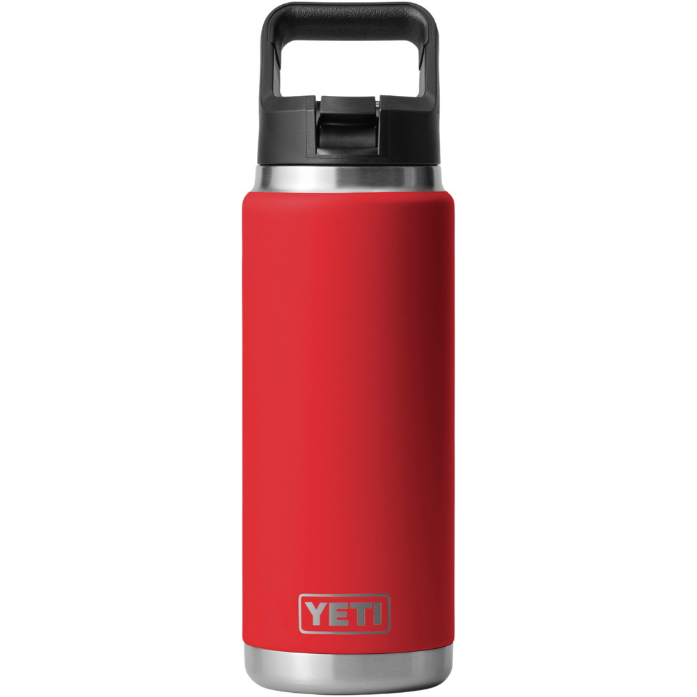 2026 YETI Rambler® 26 OZ Rietjesfles 70000003438 - Rescue Rood